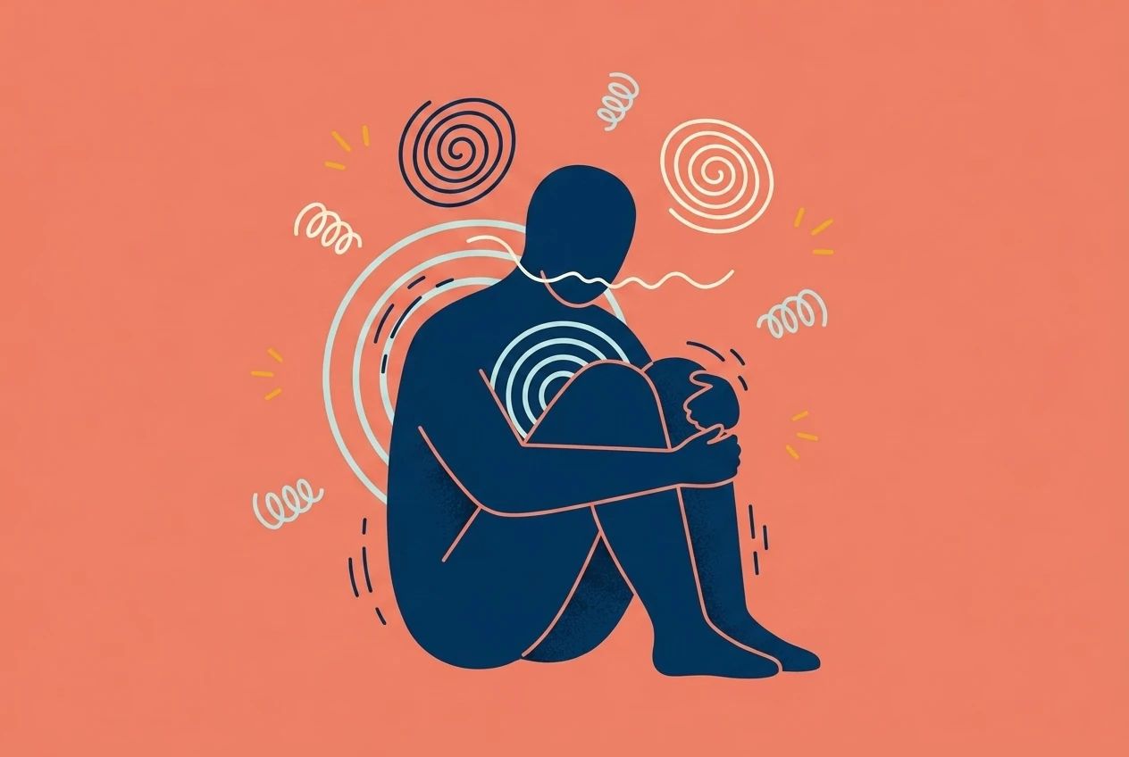 Guide anxiété — troubles anxieux, symptômes, crise d'angoisse